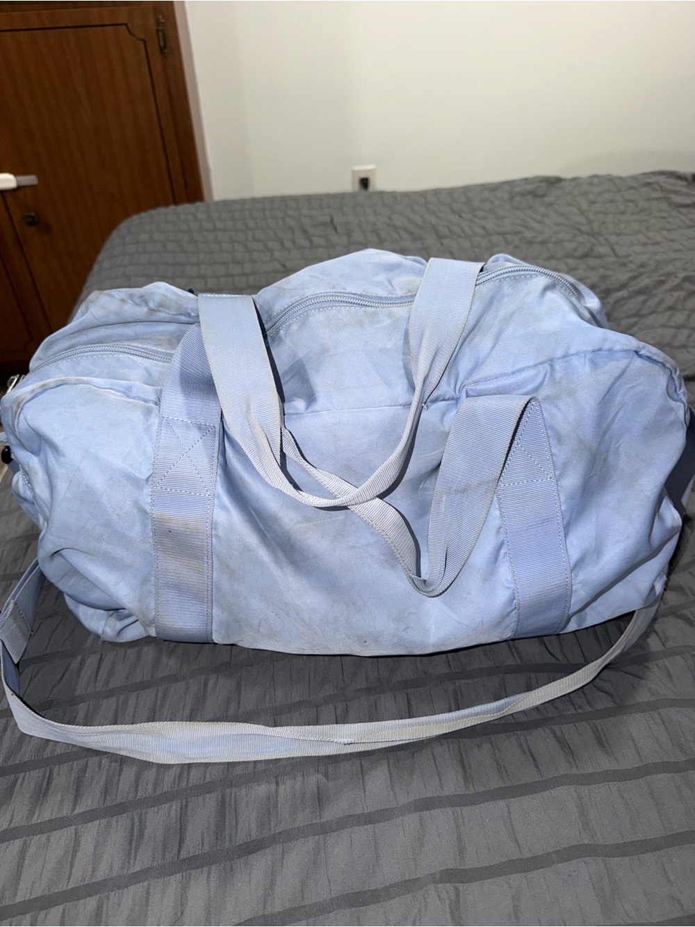 Light Blue /Lilac Travel Duffel Bag -Target